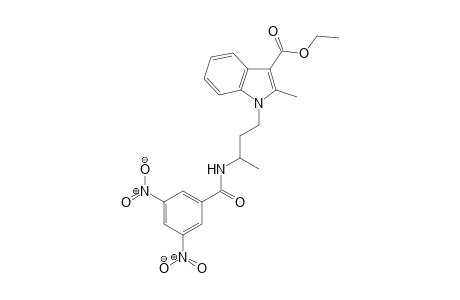 1-[3-(3,5-Dinitro-benzoylamino)-butyl]-2-methyl-1H-indole-3-carboxylic acid ethyl ester