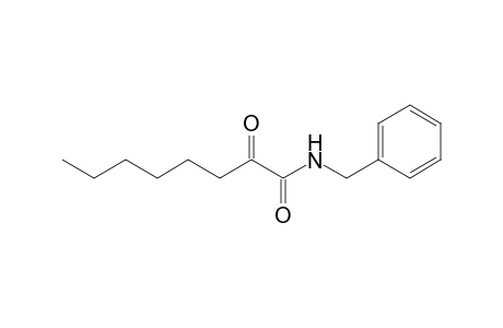 2-oxidanylidene-N-(phenylmethyl)octanamide