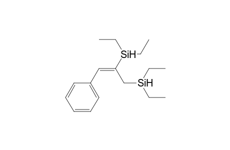 (E)-(3-Phenylprop-2-ene-1,2-diyl)bis(diethylsilane)