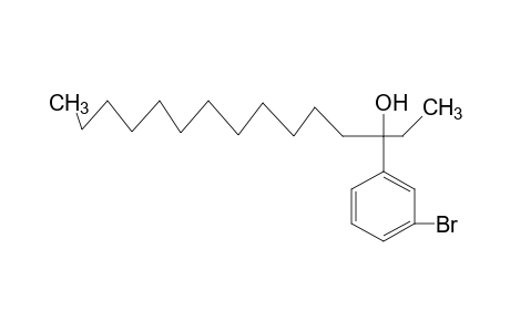 3-(m-bromophenyl)-3-pentadecanol