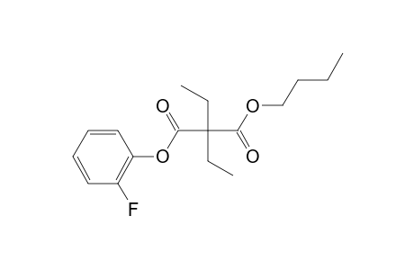 Diethylmalonic acid, butyl 2-fluorophenyl ester