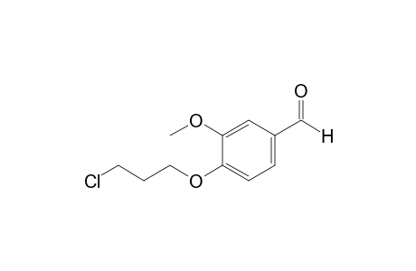 4'-(3-Chloropropoxy)-m-anisaldehyde