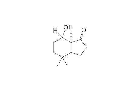 9-Hydroxy-1,6,6-trimethylbicyclo[4.3.0]nonan-2-one