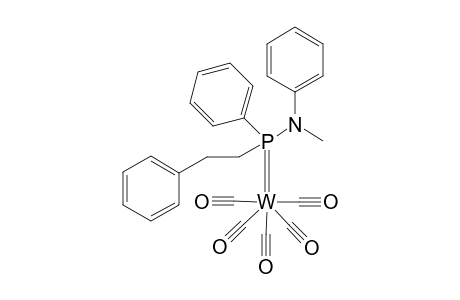 Tungsten, pentacarbonyl[N-methyl-N,P-diphenyl-P-(2-phenylethyl)phosphinous amide-P]-, (OC-6-22)-