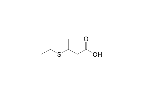 Butanoic acid, 3-(ethylthio)-