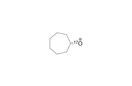 CYCLOHEPTANONE-OXONIUM-ION