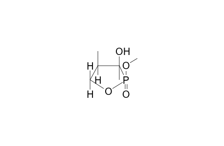 2BETA-OXO-2ALPHA-METHOXY-3ALPHA-HYDROXY-3BETA-METHYL-4ALPHA-METHYL-1,2-OXAPHOSPHOLANE