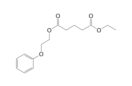 Glutaric acid, ethyl 2-phenoxyethyl ester