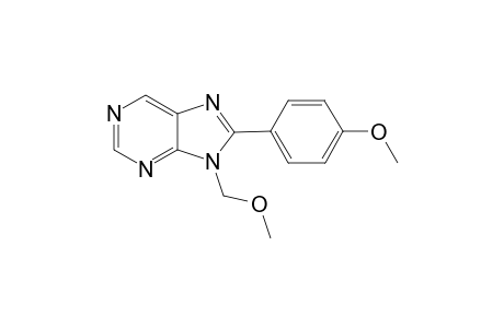 9-(Methoxymethyl)-8-(4-methoxyphenyl)-9H-purine