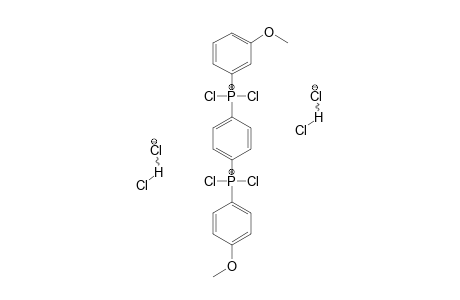 1,4-PHENYLENBIS-[DICHLOR-(4-METHOXYPHENYL)-PHOSPHONIUM]-BIS-(HYDROGENDICHLORIDE)