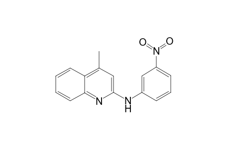 (4-methyl-2-quinolyl)-(3-nitrophenyl)amine