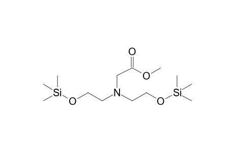 2-(bis[2-(Trimethylsilyl)oxyethyl]amino)acetic acid, methyl ester