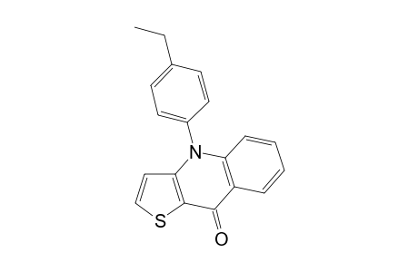 4-(4-Ethylphenyl)thieno[3,2-b]quinolin-9(4H)-one