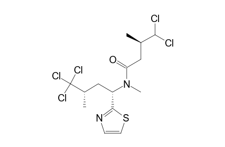 (2S,5S,7S)-10-DECHLORO-N-METHYLDYSIDEATHIAZOLE