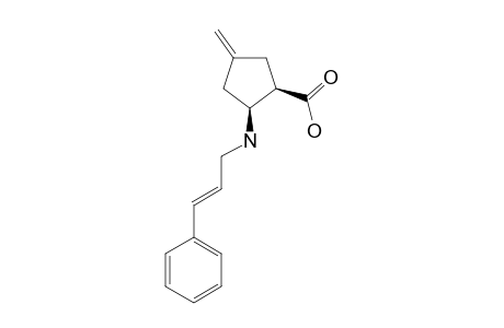 (1-R,2-S)-2-(CINNAMYLAMINO)-4-METHYLCYCLOPENTANECARBOXYLIC_ACID;A1