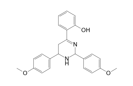 o-[2,6-bis(p-methoxyphenyl)-1,2,5,6-tetrahydro-4-pyrimidinyl]phenol