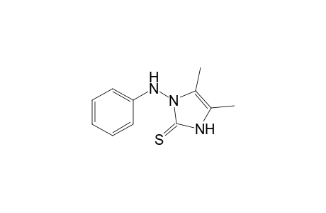 2,3-Dihydro-4,5-dimethyl-1-phenylamino-1H-imidazole-2-thione