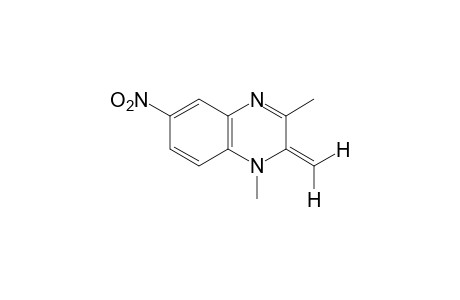 1,2-dihydro-1,3-dimethyl-2-methylene-6-nitroquinoxaline