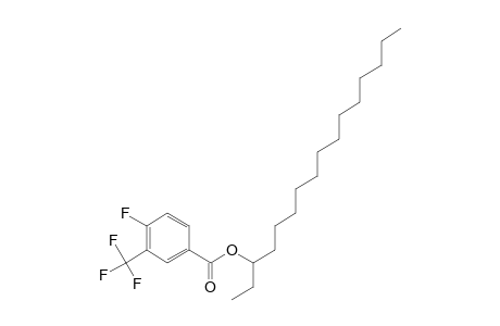 4-Fluoro-3-trifluoromethylbenzoic acid, 3-hexadecyl ester