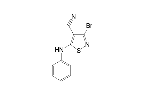 5-Anilino-3-bromo-4-isothiazolecarbonitrile