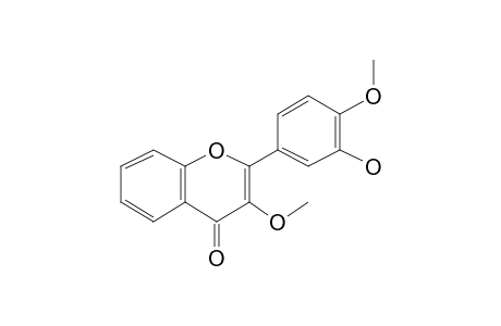 2-(3-Hydroxy-4-methoxyphenyl)-3-methoxy-4H-chromen-4-one