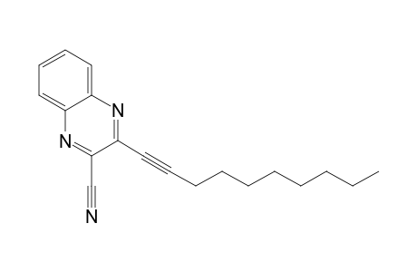 3-(Dec-1-ynyl)quinoxaline-2-carbonitrile