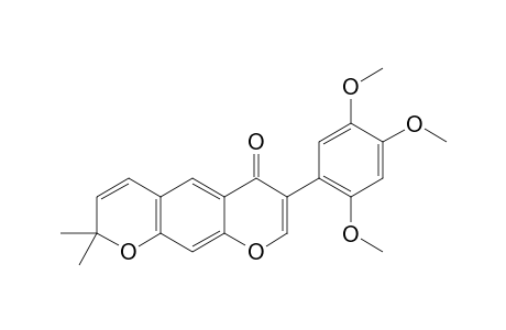 2',4',5'-TRIMETHOXY-2'',2''-DIMETHYLPYRANO-[5'',6'':6,7]-ISOFLAVONE