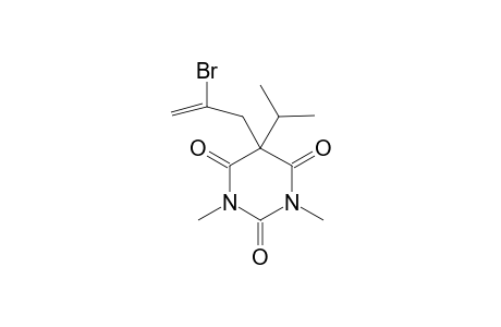5-(2-bromanylprop-2-enyl)-1,3-dimethyl-5-propan-2-yl-1,3-diazinane-2,4,6-trione
