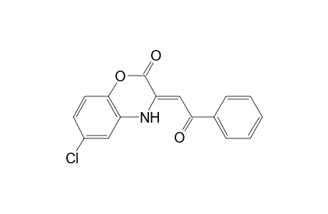 (3Z)-6-chloranyl-3-phenacylidene-4H-1,4-benzoxazin-2-one