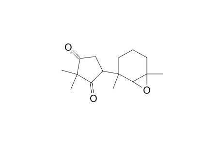 5-(1,3-Dimethyl-1,2-epoxy-3-cyclohexyl)-2,2-dimethylcyclopentan-1,3-dione isomer