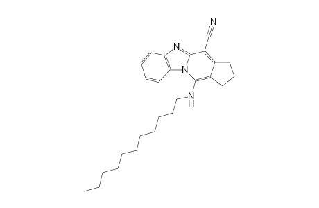11-(undecylamino)-2,3-dihydro-1H-cyclopenta[4,5]pyrido[1,2-a]benzimidazole-4-carbonitrile