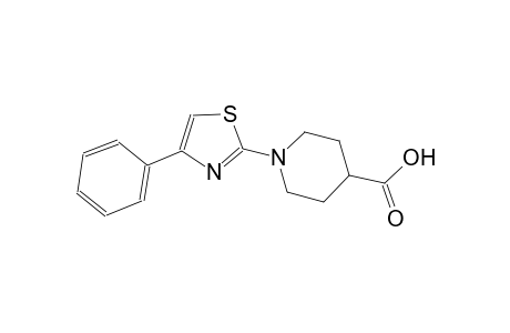 1-(4-phenyl-1,3-thiazol-2-yl)-4-piperidinecarboxylic acid