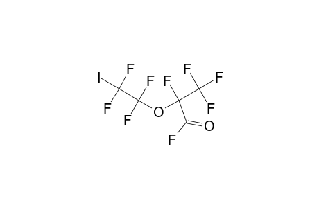 2,3,3,3-tetrafluoro-2-(1,1,2,2-tetrafluoro-2-iodo-ethoxy)propionyl fluoride