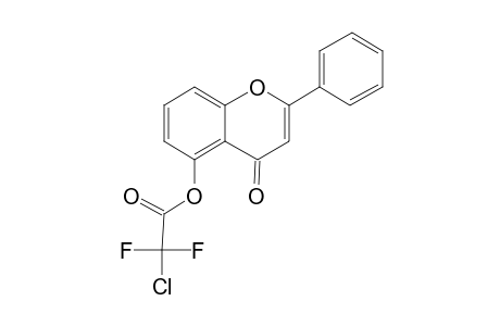 5-Hydroxyflavone, chlorodifluoroacetate