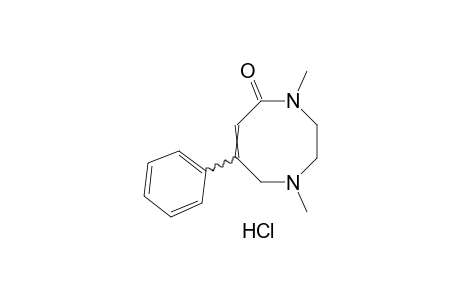 1,4-DIMETHYL-7-PHENYL-1,2,3,4-TETRAHYDRO-1,4-DIAZOCIN-5(8H)-ONE, MONOHYDROCHLORIDE