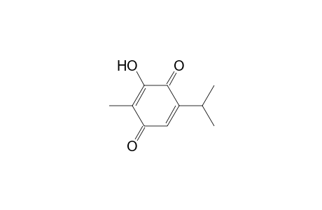 2-hydroxy-6-isopropyl-3-methyl-p-benzoquinone