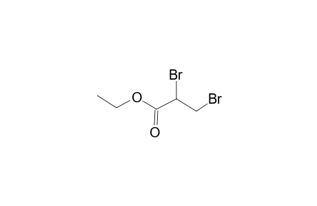 2,3-Dibromo-propionic acid, ethyl ester