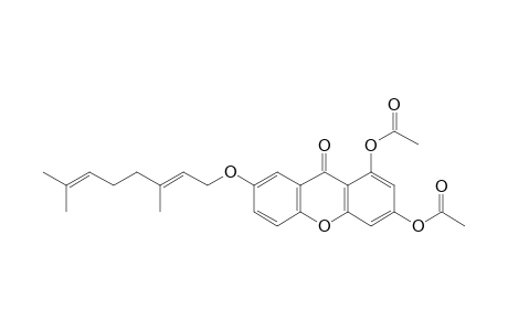 1,3-Diacetoxy-7-geranyloxyxanthone