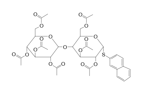 .beta.-Thionaphthol maltoside heptaacetate