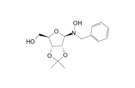 N-Benzyl-N-hydroxy-2,3-O-[1'-methylethylidene)-.beta.-D-ribofuranosyl-amine