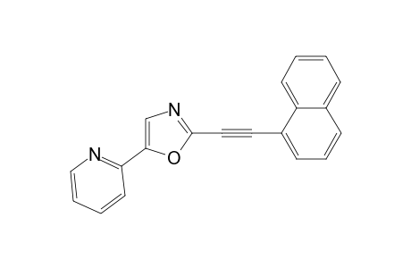 2-(Naphthalen-1-ylethynyl)-4-(2-pyridinyl)oxazole