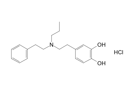 4-[2-(phenethylpropylamino)ethyl]pyrocatechol, hydrochloride