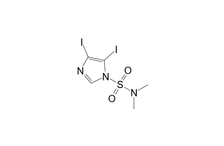 4,5-bis(iodanyl)-N,N-dimethyl-imidazole-1-sulfonamide