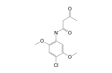 4'-chloro-2',5'-dimethoxyacetoacetanilide