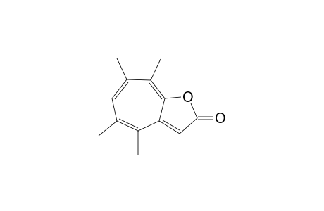 4,6,8-tris(Dehydro)-4,5,7,8-tetramethylcyclohepta[b]furan-2-(2H)-one