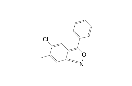 5-chloro-6-methyl-3-phenyl-2,1-benzisoxazole