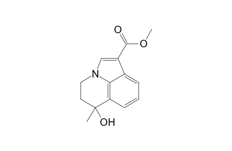 METHYL-6-HYDROXY-6-METHYL-5,6-DIHYDRO-4H-PYRROLO-[3,2,1-IJ]-CHINOLIN-1-CARBOXYLATE