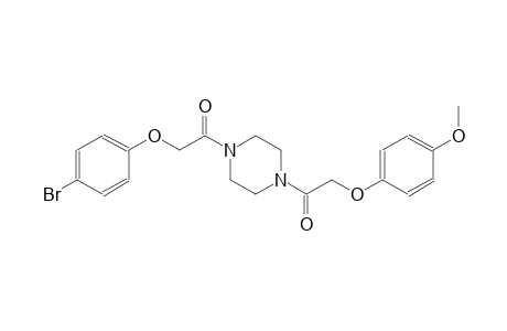 Piperazine, 1-[(4-bromophenoxy)acetyl]-4-[(4-methoxyphenoxy)acetyl]-