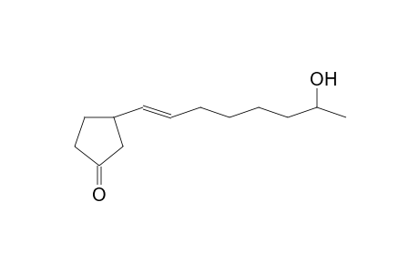 3-(E-1'-OCTEN-7'-OLYL)-CYCLOPENTANONE