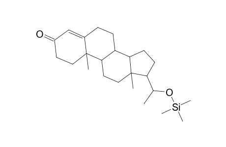 20.beta.-Trimethylsilyloxy-4-pregnen-3-one